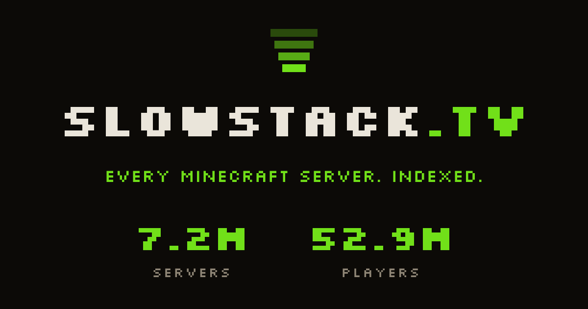 Minecraft Server Scanner | slowstack